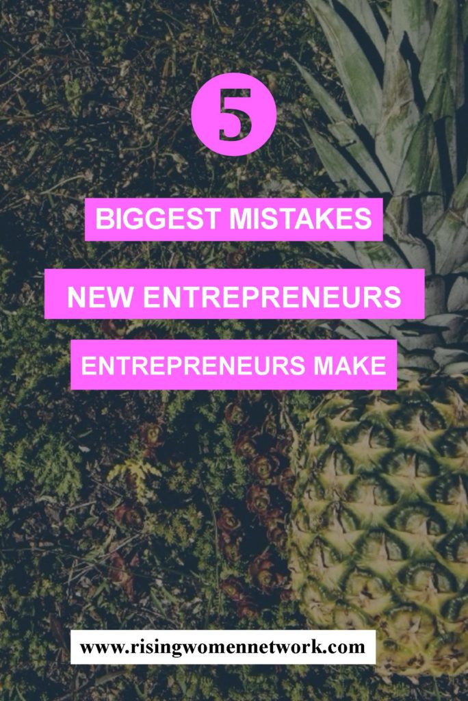 Here are five of the biggest mistakes new entrepreneurs can make from folks who have "been there"