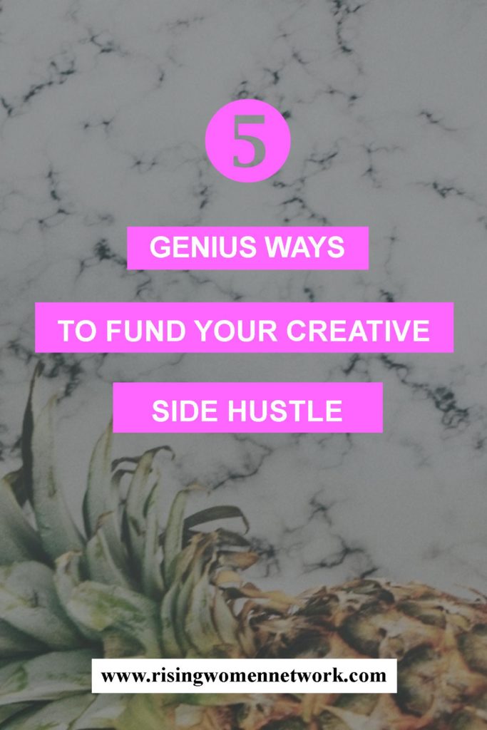 When you have your business goals clearly mapped out, you will have a much easier time. So here are 5 Genius Ways to Fund Your Creative Side Hustle.